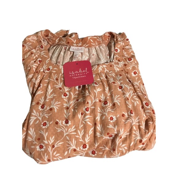 Isabel Maternity Floral Top Size Small NWT - Picture 7 of 7